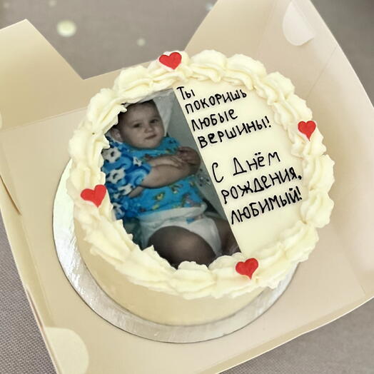 Бенто с детским фото любимого человека