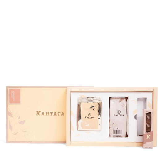 Подарочная коробка чай, кофе и шоколад «Академия гурманов», Кантата
