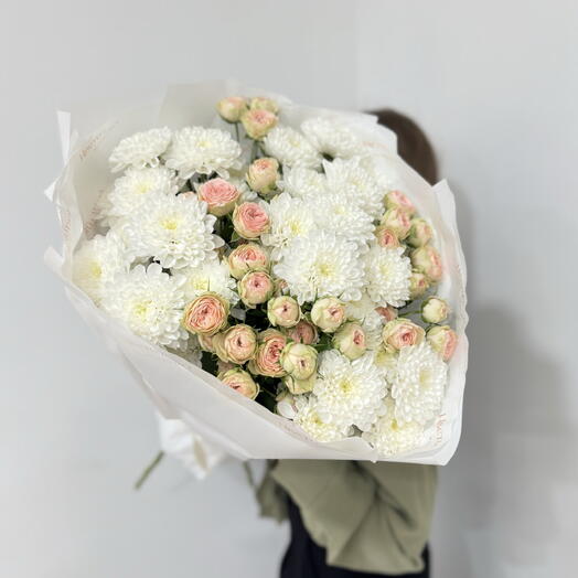Авторский сборный нежный  букет 💐