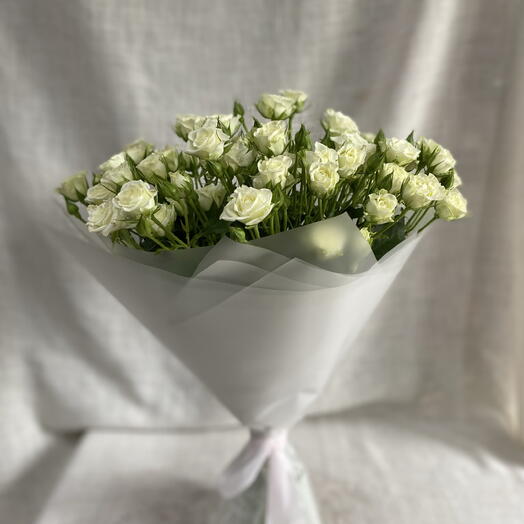 Букет Белые Розы 🌹