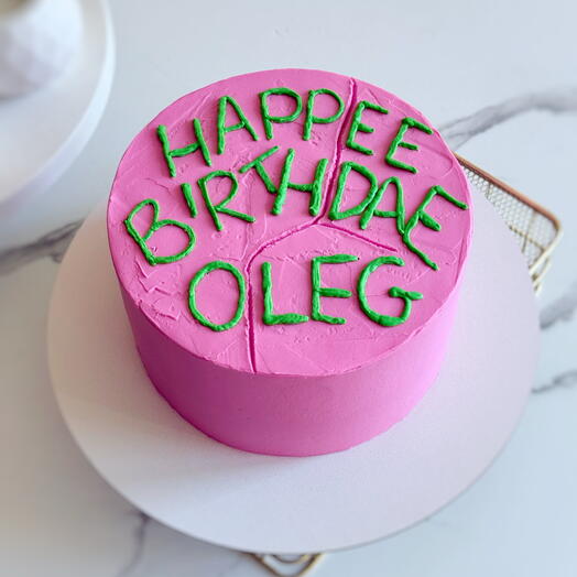 Торт happee birthdae