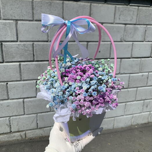 Сумочка с Гипсофилой — Микс 🌈💗