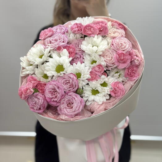 Букет розовое вино