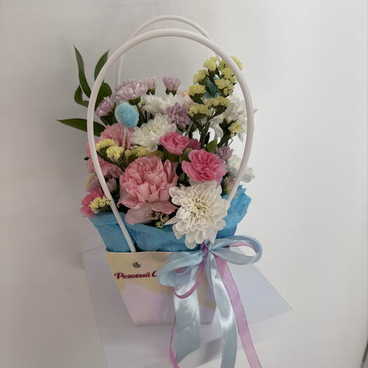 🌸Дофаминовый букет в коробке🌸