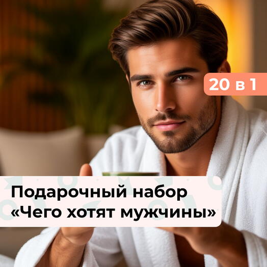 20 в 1 Формула спокойствия. Подарочный спа-набор для него