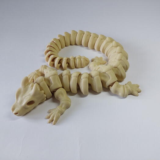 Фигурка Дракон Костяной 3D печать