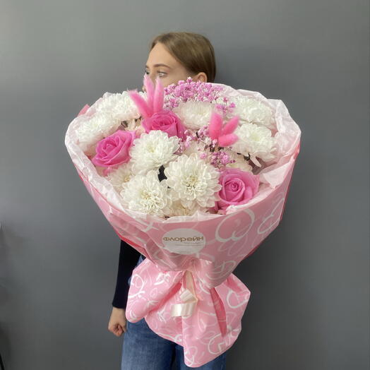 Розовый букет 💕🌸