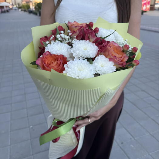 Яркая радость / букет / композиция