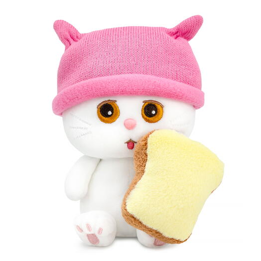 LkE-006 Игрушка Кошечка Ли-Ли "Бон аппетит", 15 см