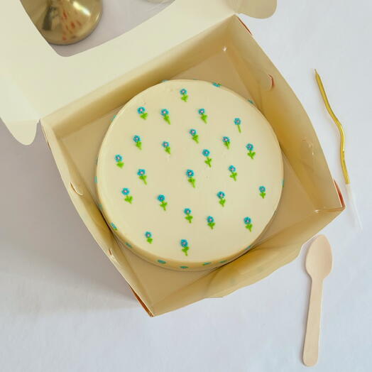Бенто-торт «Цветочная полянка»