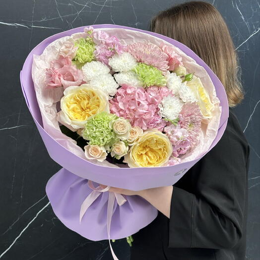 Нежнейший букет для девушки 💜