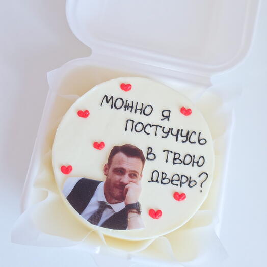 Бенто-торт с печатью