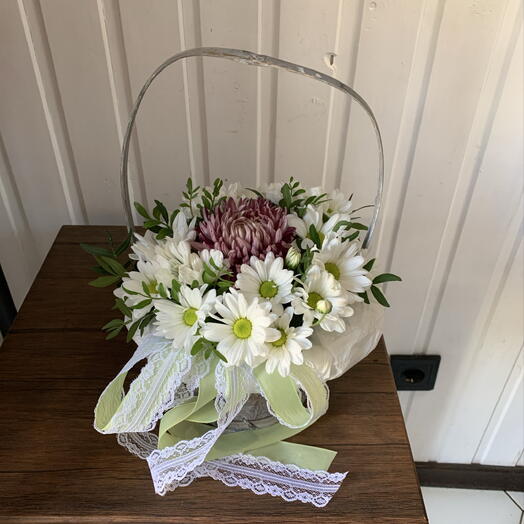 Цветочная корзинка 💐