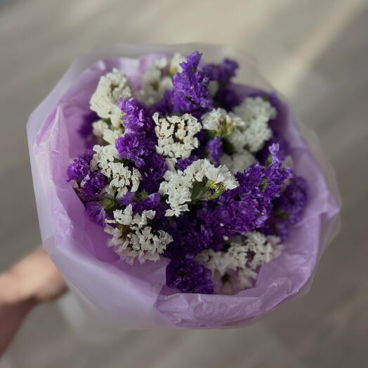 Букет из статицы «Сиреневые мечты»💜
