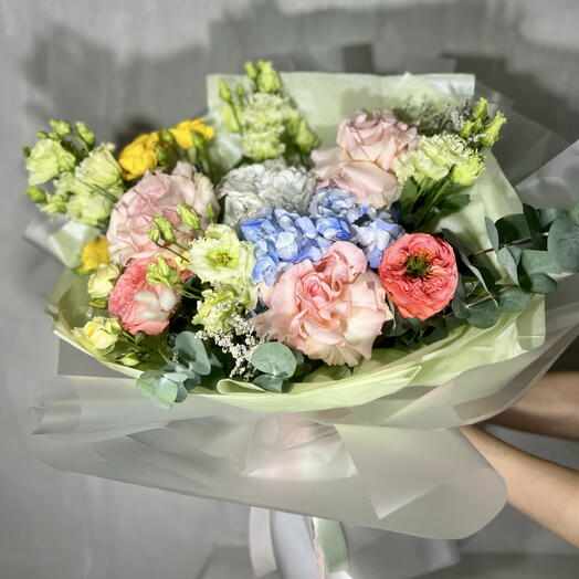 Яркий дофаминовый букет 💐