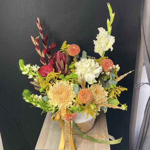 Кашпо осеннее