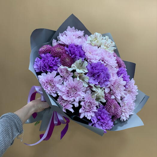 Фиолетовый букет 💜
