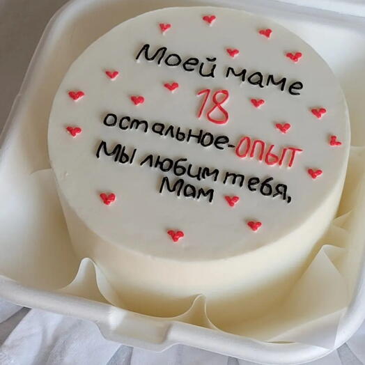 бенто торт маме