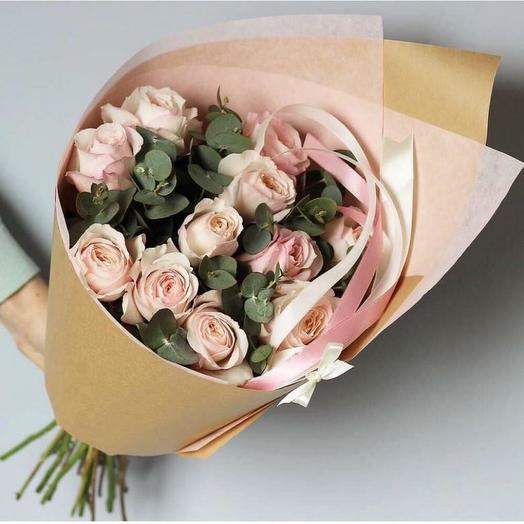 Pink dreams (bouquet with pink roses)