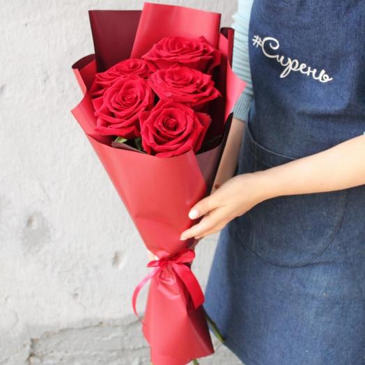 Ramo de 5 rosas
