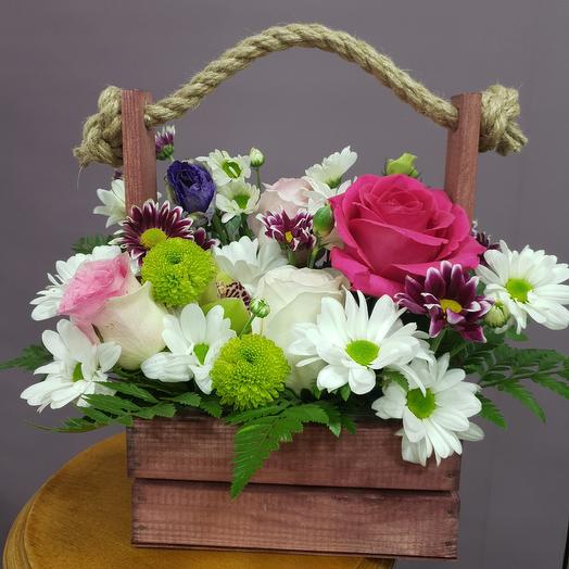 Caja de flores