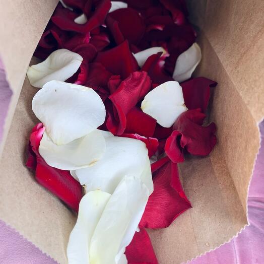 Pétalos de rosa