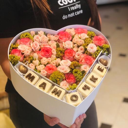МАМОЧКЕ сердечко