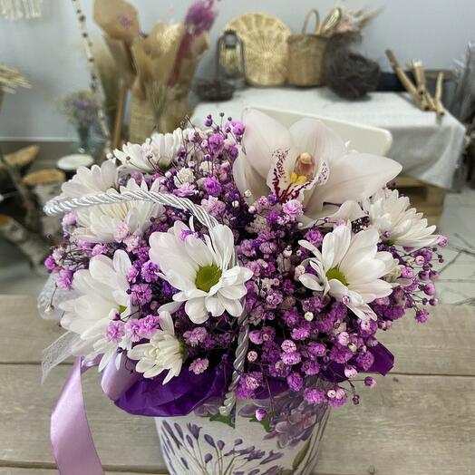 Bouquet of gypsophila