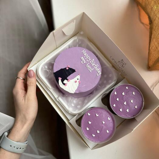 Bento set con 2 trufas