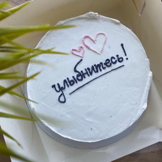Pastel de sonrisa para familia, para mamá, para papá, para novia, para esposa, para hermano