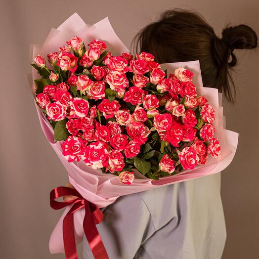 Ramo de rosas de Kenia 25pcs