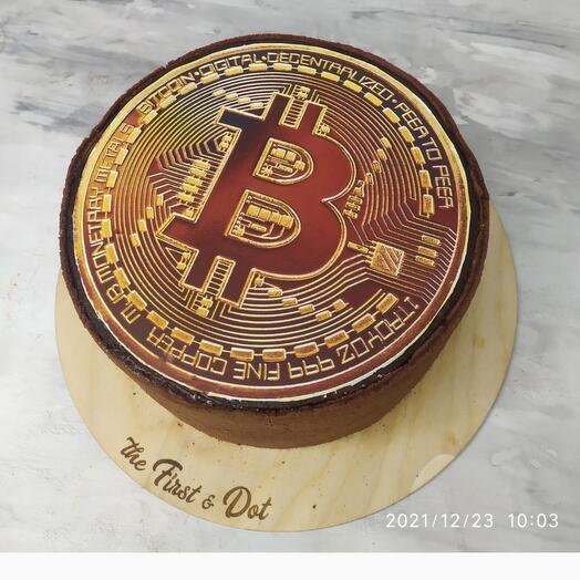 Торт "Биткоин"