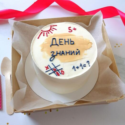 Бенто торт к 1 сентября "День знаний" в подарок