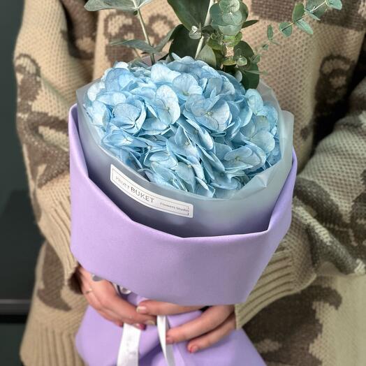 Гортензия с эвкалиптом💗