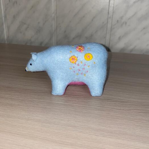Игрушка мишка ручной работы