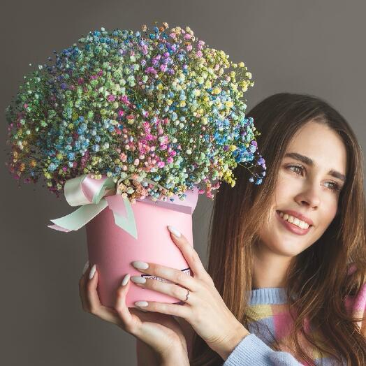 Гипсофила в коробке