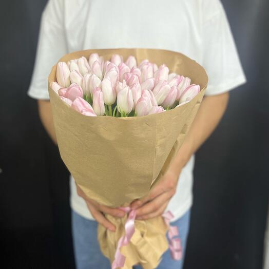Pink tulips