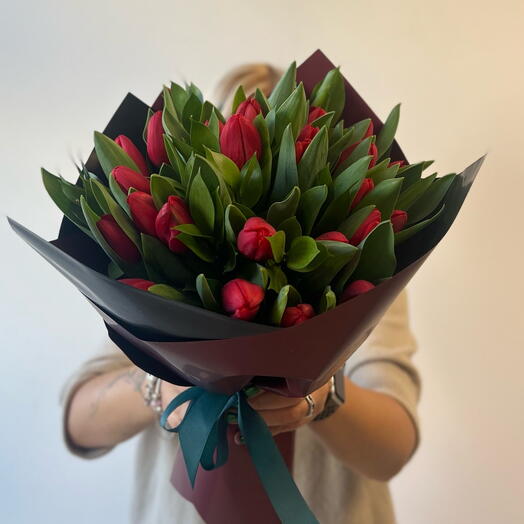 Ramo de tulipanes amor