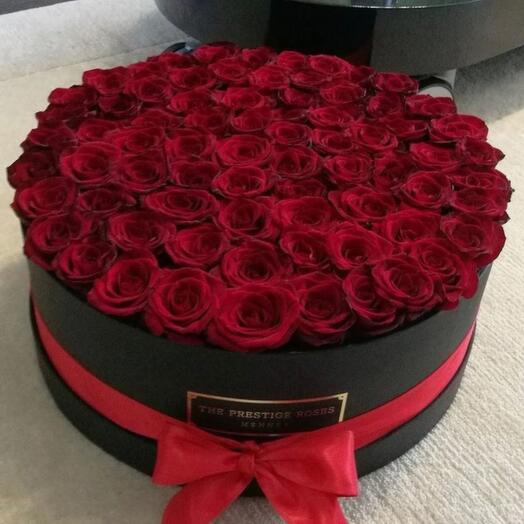 Цветы в коробке