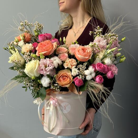 Роскошная цветочная композиция «Империя красоты»