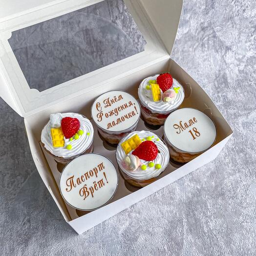 Трайфлы маме 6шт