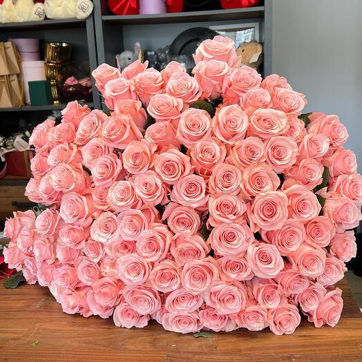 Bouquet 101 Rosa Be Sweet