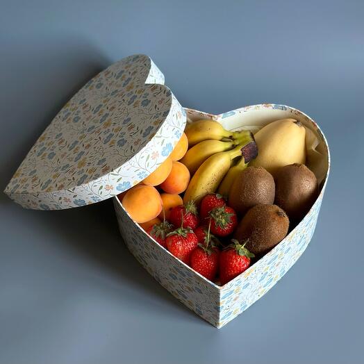 Juego de regalo "picnic de Frutas" Tamaño m: regalo para familiares y amigos en vacaciones, cumpleaños, aniversario