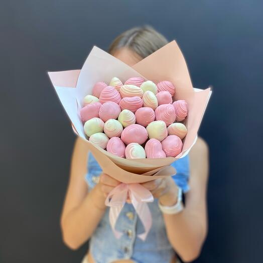 Букет из клубники 400 гр