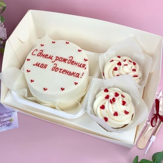 Сладкий  набор  бенто+капкейки