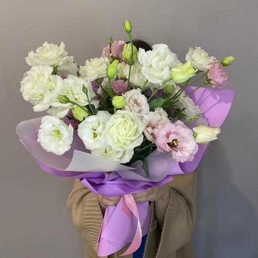 Букет с эустомой💐