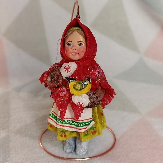 Ватная игрушка