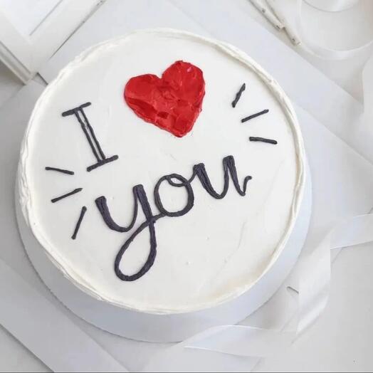 Бенто-торт на день рождения I LOVE YOU