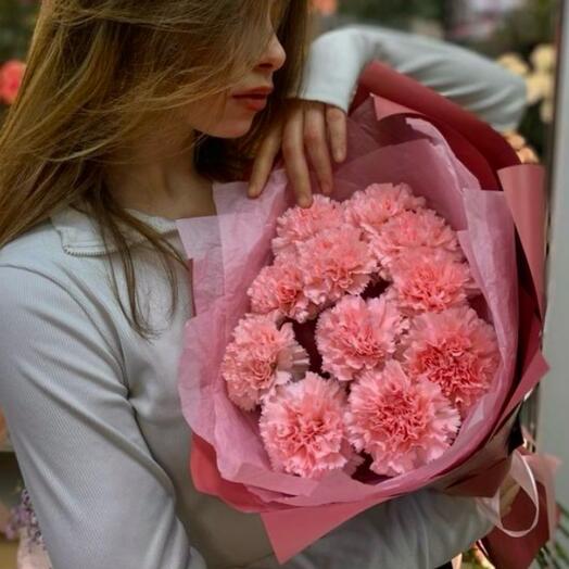 Диантусы в стильной упаковке 🩷Pink