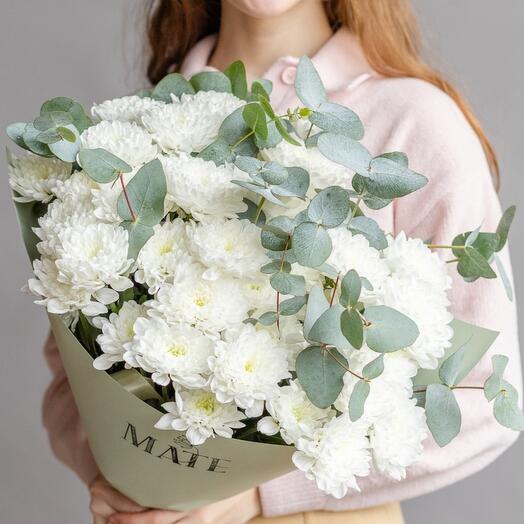 Букет из нежных хризантем MF1554